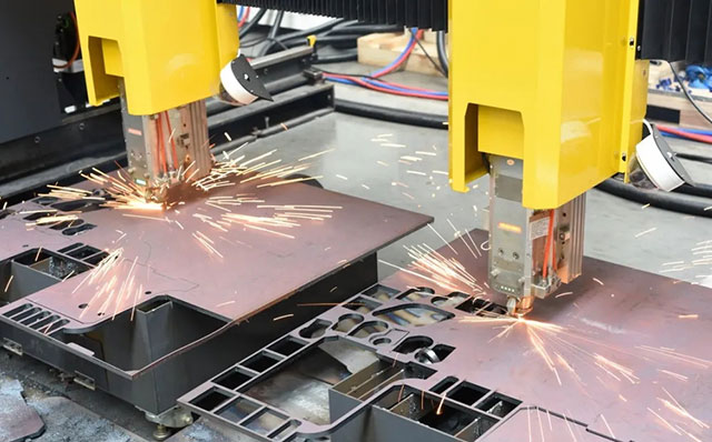 太阳城网址双头龙门激光切割机