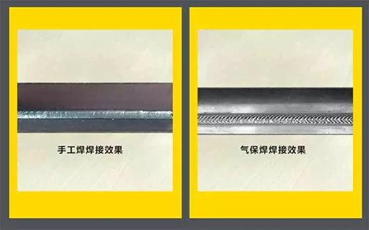 太阳城网址NB 251III焊机焊接效果